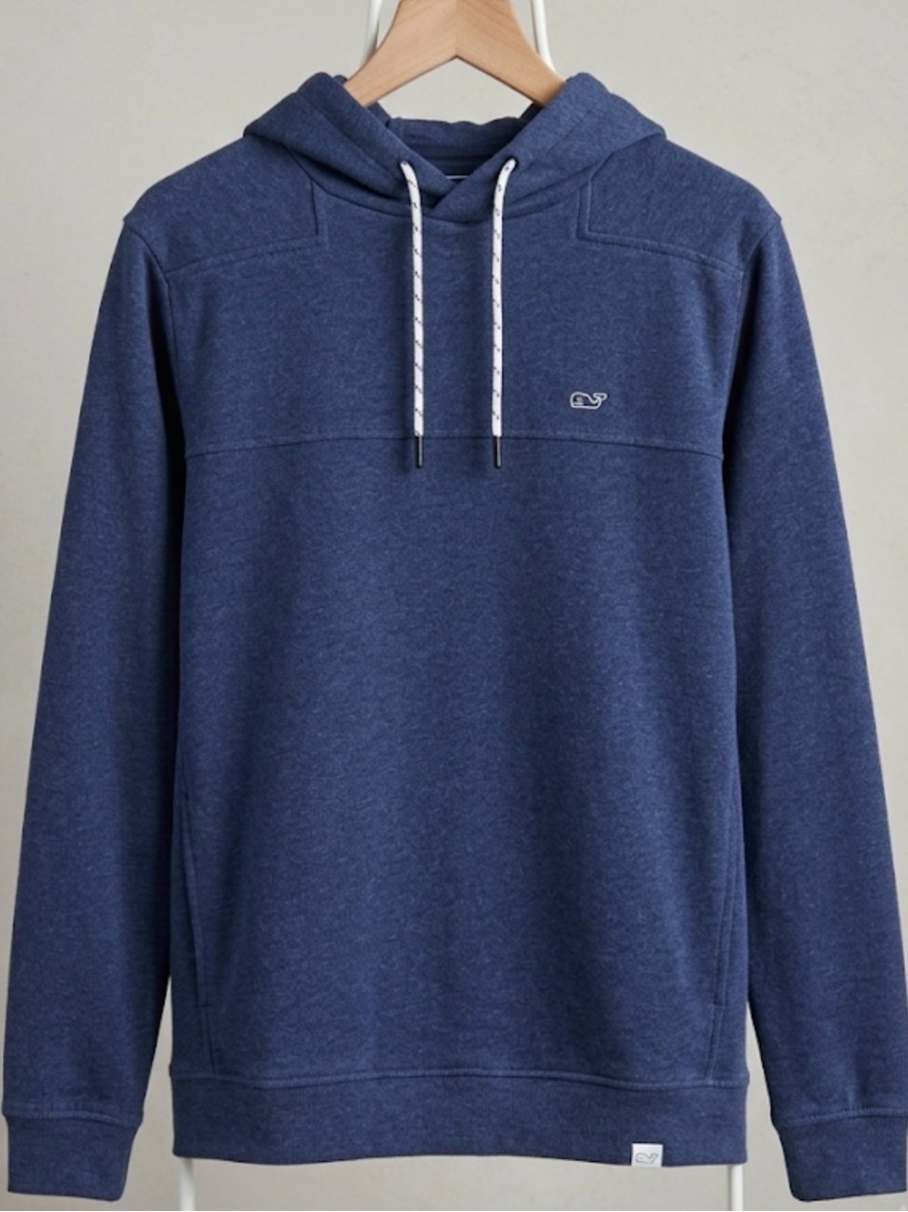 Vineyard Vines Men's Navy Blue Pullover Hoodie Size M